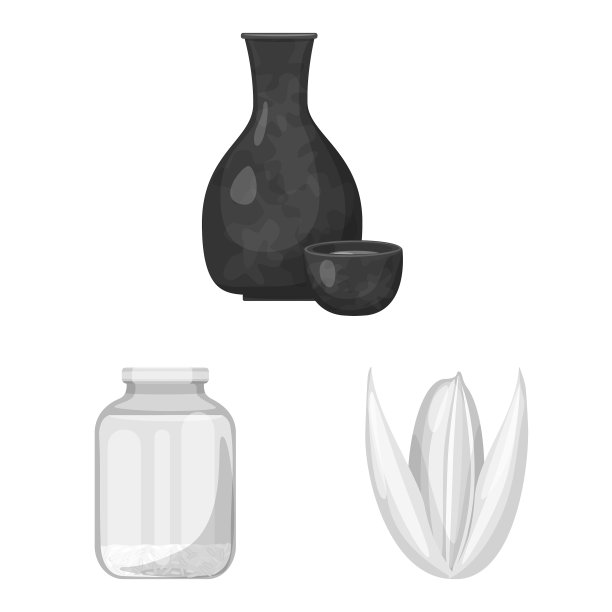 孤立对象食品和有机标志集图片下载