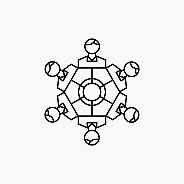 合作朋友游戏游戏玩线图标图片下载