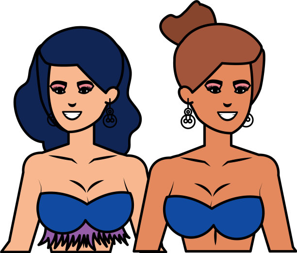 穿着泳装的漂亮女孩图片下载