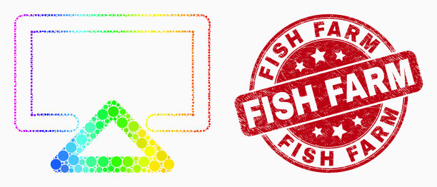 明亮的像素显示图标和划伤图片下载