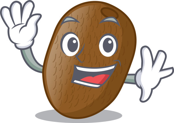 在特色木桌上挥舞着猕猴桃图片下载