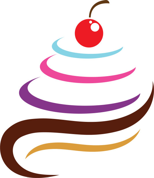 蛋糕标志图标图片下载