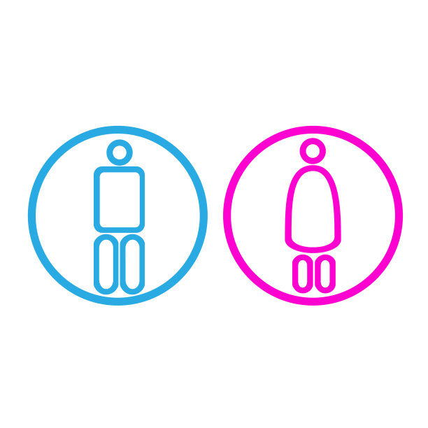 标识wc图标概念设计图片下载