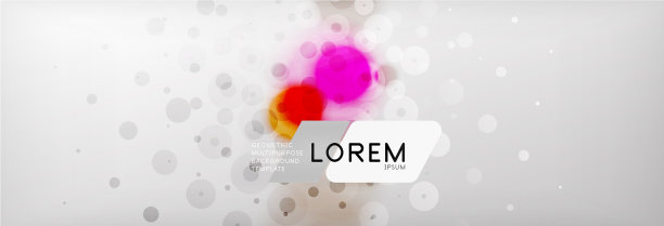 背景抽象-模糊虚线色圈图片下载