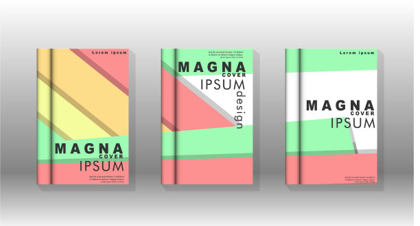 封面书概念抽象几何背景图片下载