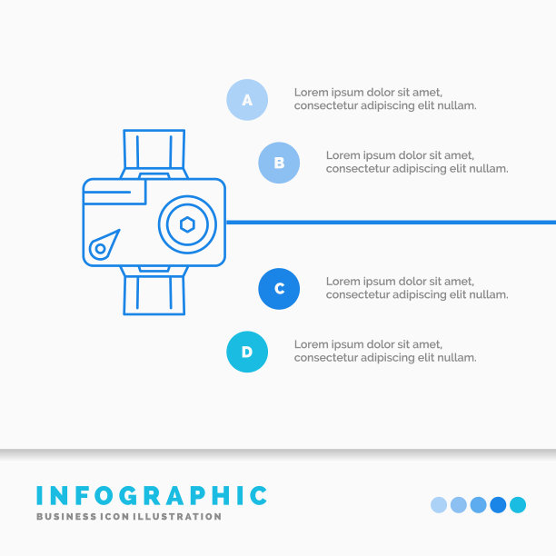 相机动作数字视频照片信息图图片下载