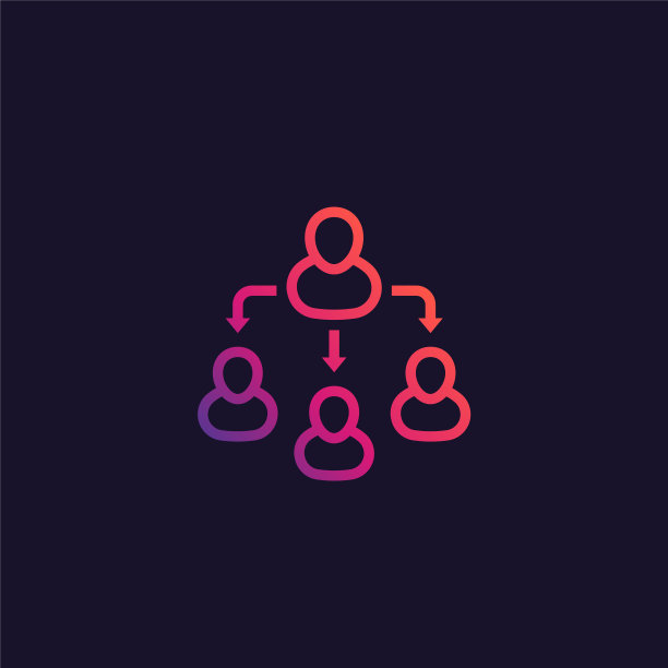 授权团队管理线图标图片下载