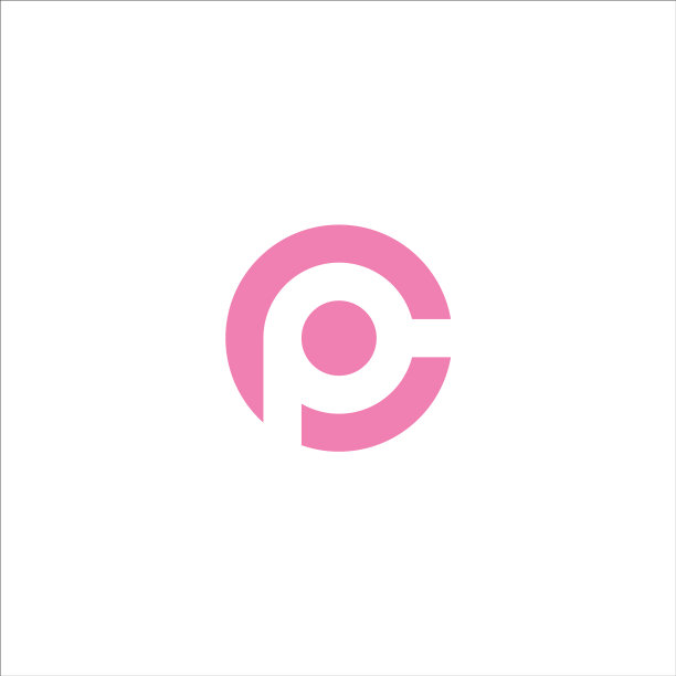 Cp或PC字母模板标识设计图片下载