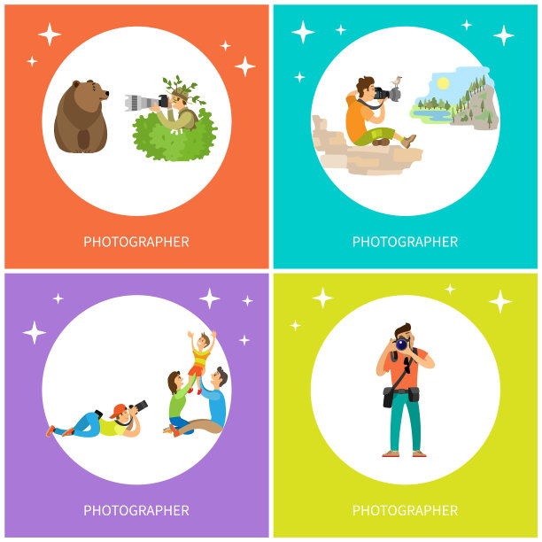 摄影师用摄影器材拍照图片下载