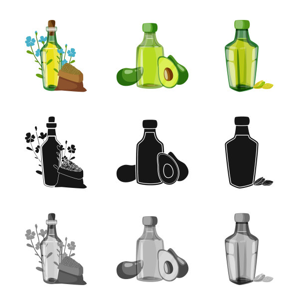 设计健康和蔬菜标志图片下载