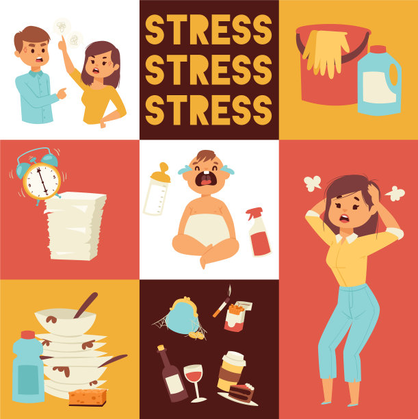 母亲多任务和家庭观念图片下载