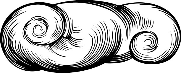 毛茸茸的云图标图片下载