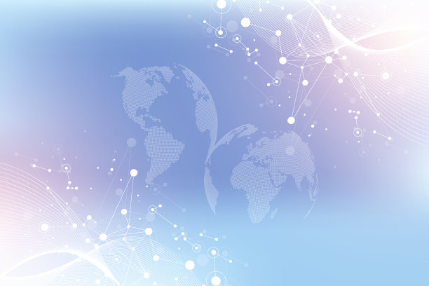 几何图形背景分子和图片下载