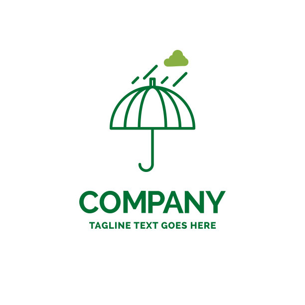 伞，露营，下雨，安全，天气，平坦图片下载