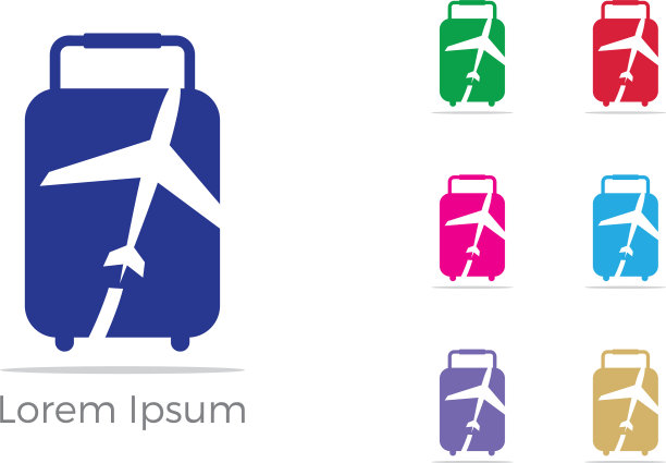 旅游标志设计图片下载