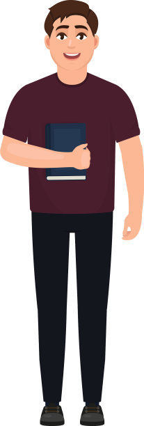 那家伙拿着一本书男学生或学生情人图片下载
