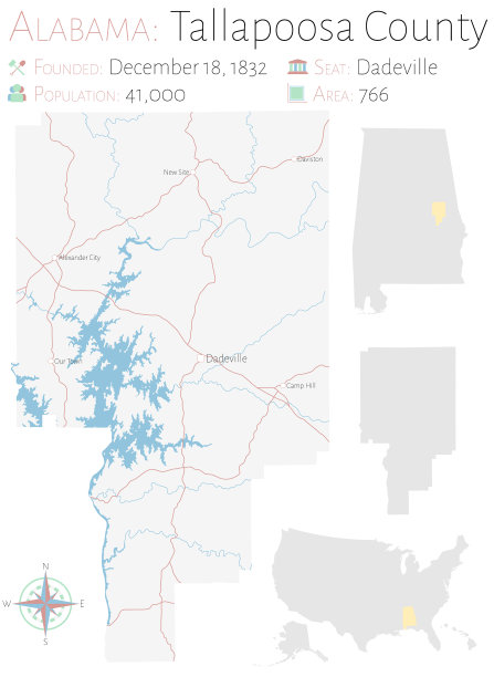 阿拉巴马州的tallapoosa县图片下载