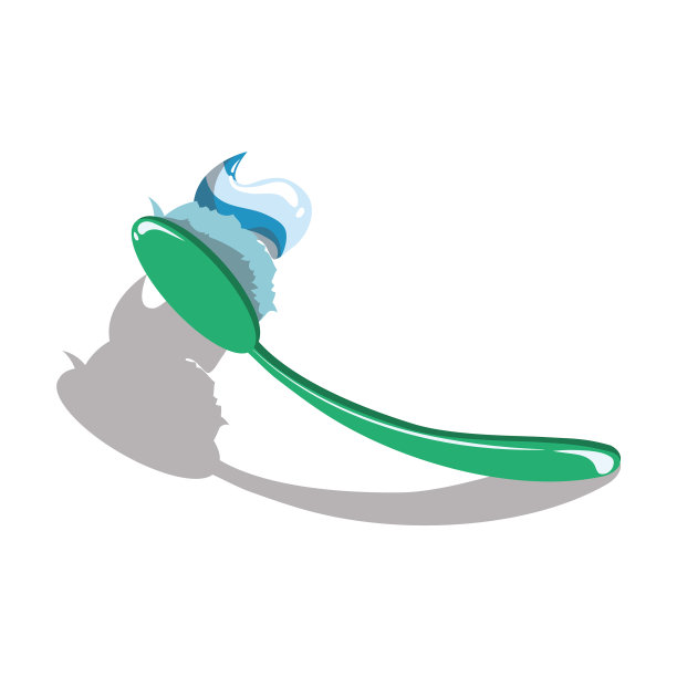 卡通牙刷配牙膏图片下载