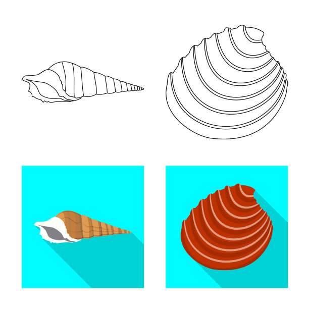 动物及装饰标志图片下载