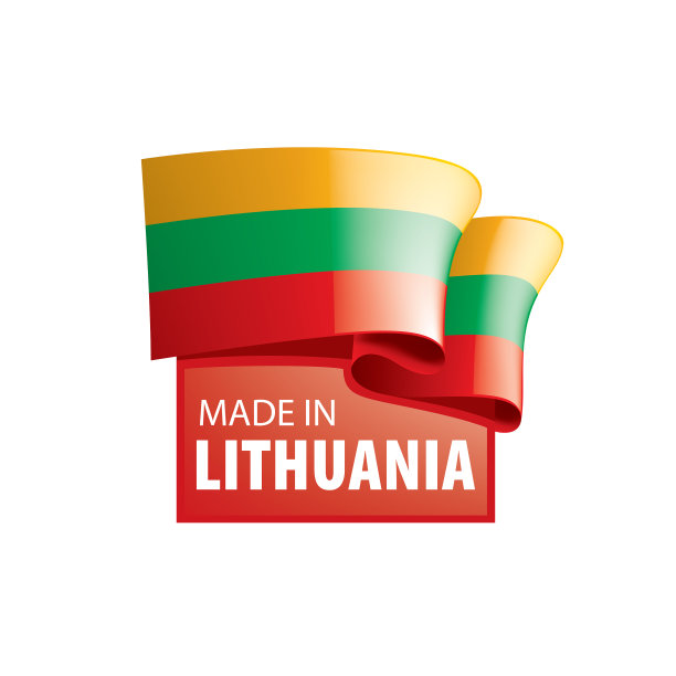 立陶宛国旗上有白色图片下载