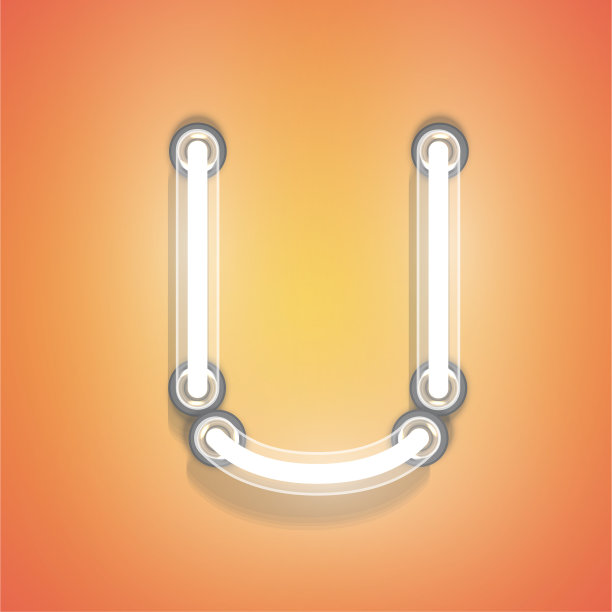 现实的霓虹灯从一套图片下载