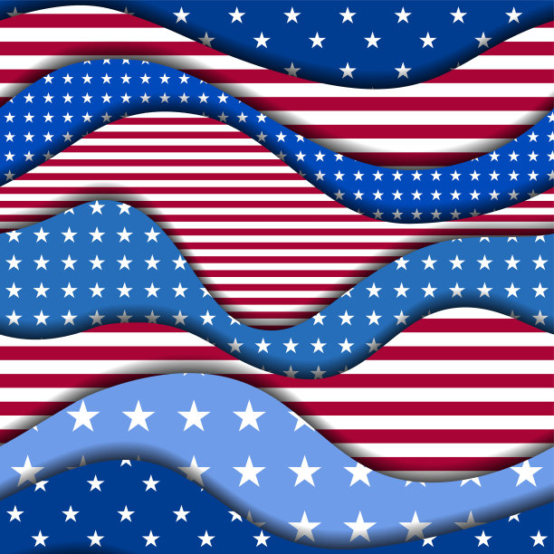 剪纸形状设计无缝图案图片下载