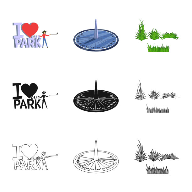 孤立对象城市和街道标志图片下载