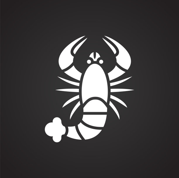 海鲜相关图标的背景图形和图片下载