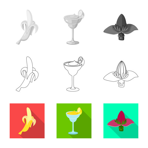 天然和素食的图标图片下载