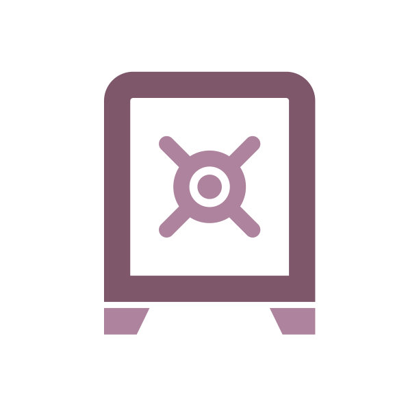 金钱安全的图标在图形和网页的背景图片下载