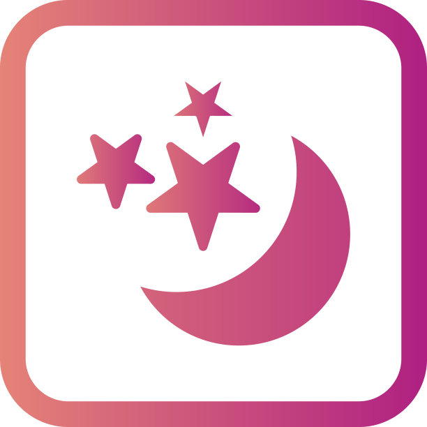 月亮和星星的图标图片下载