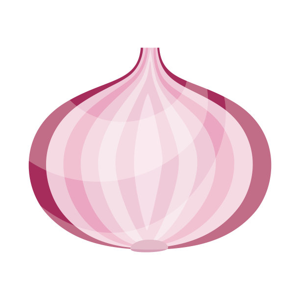 设计洋葱和蔬菜的标志套图片下载