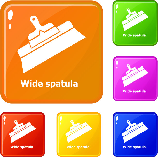 宽抹刀图标设置颜色图片下载