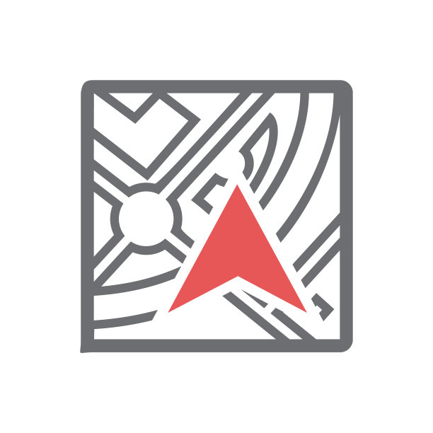 导航图标上的白色背景图形图片下载