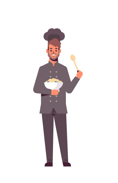 男专业厨师兼厨师长图片下载