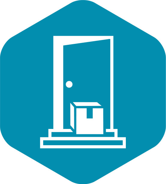 快递盒图标简约风格图片下载