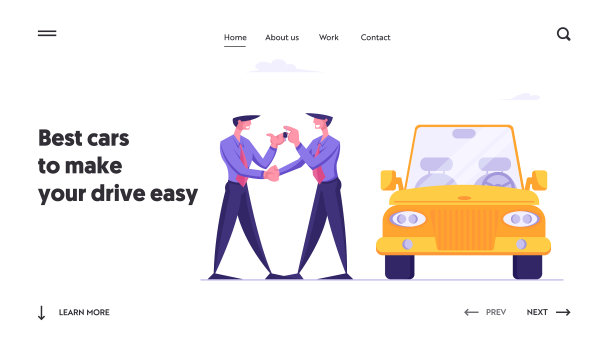 在沙龙或汽车共享网站购买新车图片下载