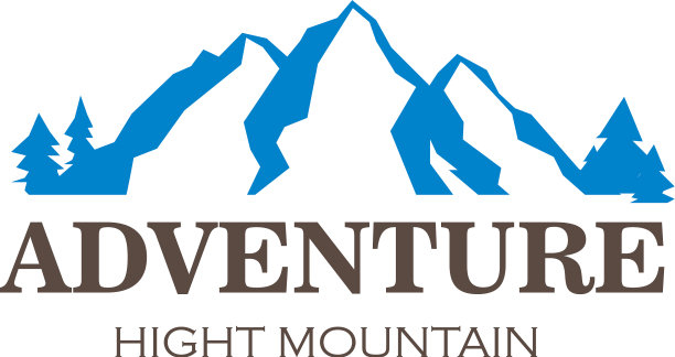 高山图标标志模板图片下载