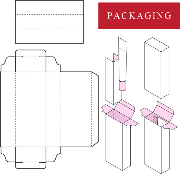 化妆品或护肤品的包装图片下载