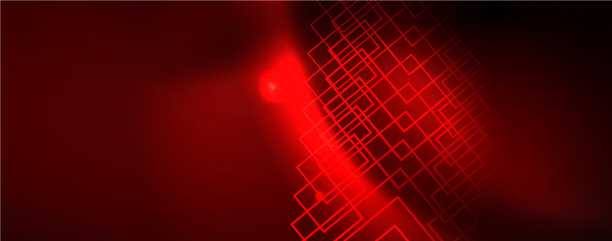 霓虹发光的科技线条，高科技的未来主义图片下载