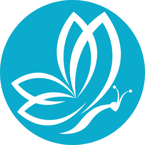 蝴蝶图标设计图片下载