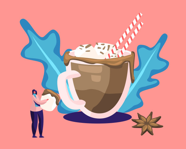 热饮为秋冬寒季概念图片下载