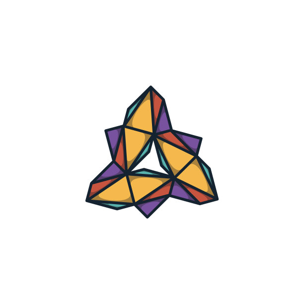 三角标志设计独特现代图片下载