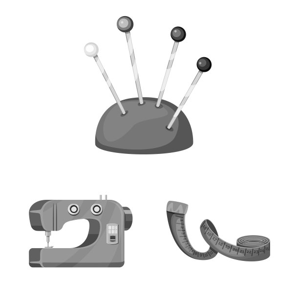 孤立的对象服装制作和纺织图标图片下载
