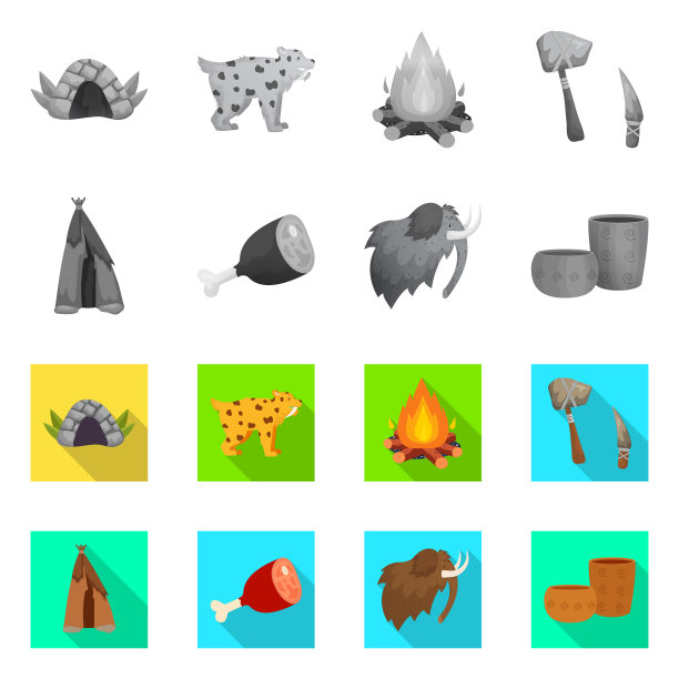 进化和新石器时代图片下载