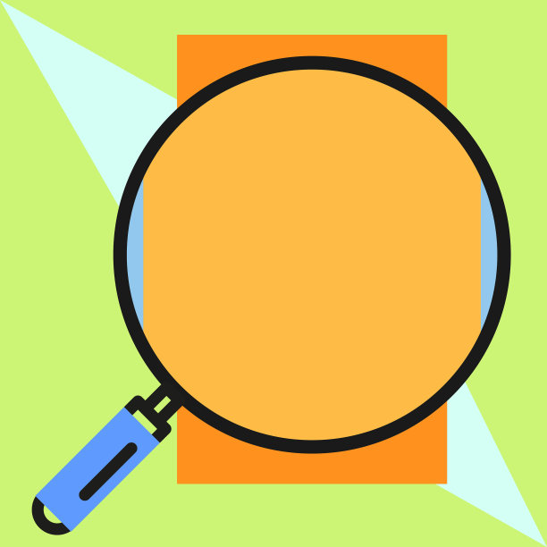 圆放大镜上面空片看图片下载