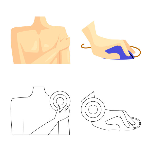 医院和渲染标志图片下载