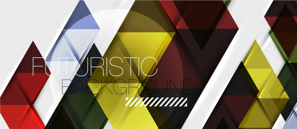 抽象几何背景现代重叠图片下载