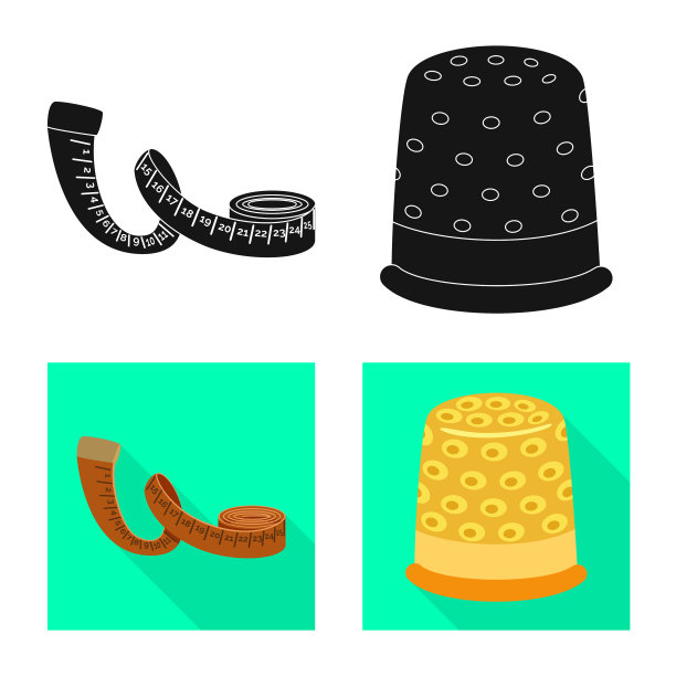 设计工艺和手工图标集图片下载