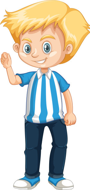 可爱快乐微笑的孩子孤立在白色图片下载